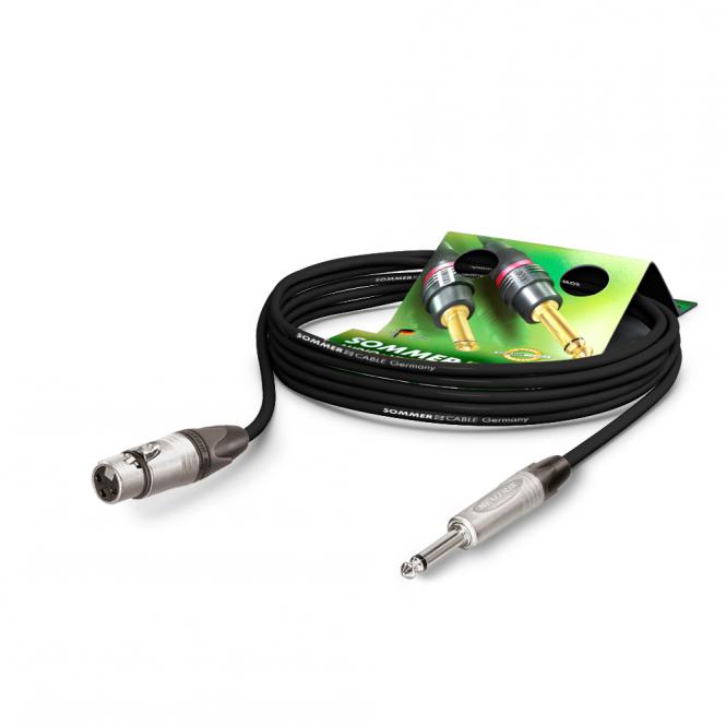 Микрофонный готовый кабель STAGE 22 HIGHFLEX SG79-0050 XLR - Jack длина 0.5 метра Sommer Cable