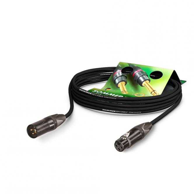 Готовый микрофонный кабель SOURCE MKII HIGHFLEX с разъемами NEUTRIK xlr 3-pin мама - xlr 3-pin папа длина 20 метров